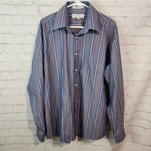 Men's Enro 1919 longsleeve button-down shirt, size Large